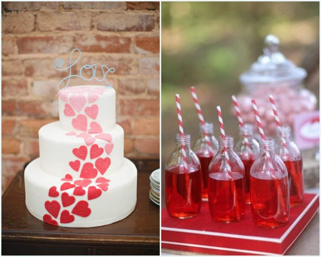 Decoração de casamento especial Dia dos namorados