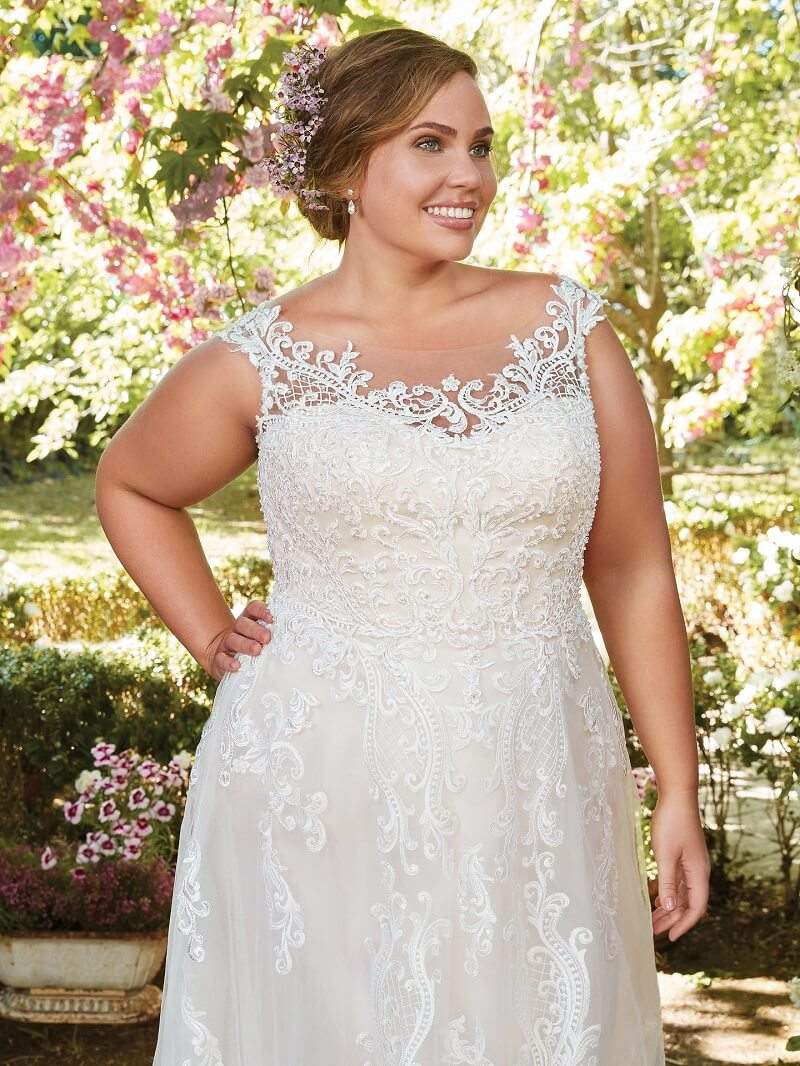 aluguel de vestido de noiva plus size