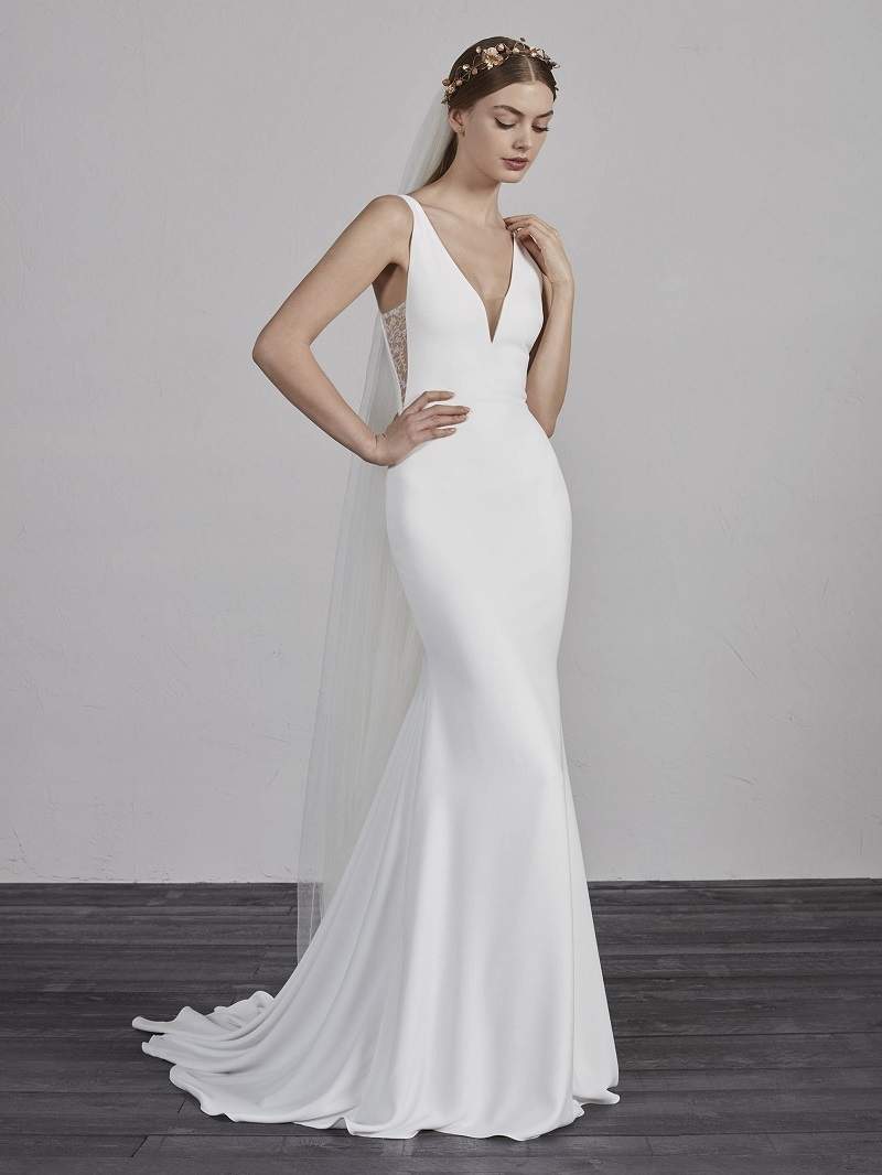 vestido casamento minimalista