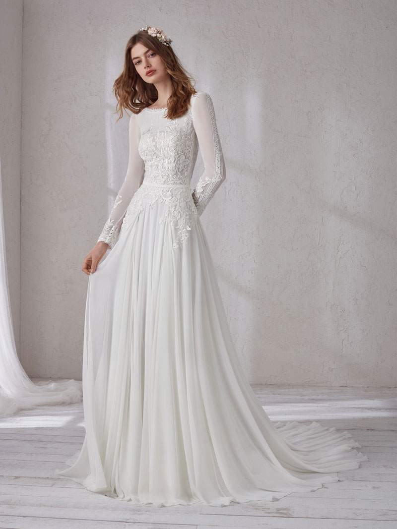 vestidos de festa pronovias 2019