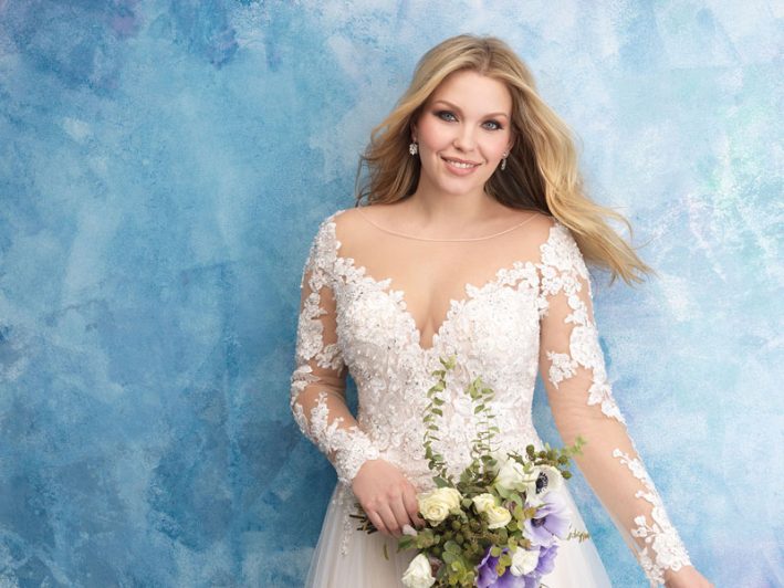 vestidos de noiva plus size 2019