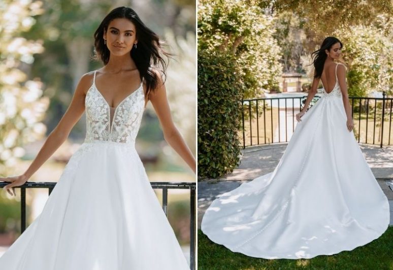 Mermaid Wedding Dress Off The Shoulder Vintage With Lace Embroidery Vestido De Noiva Sexy V-Neck Vestidos De Novia